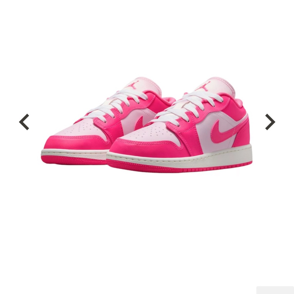 Stylish Pink and White Sneakers